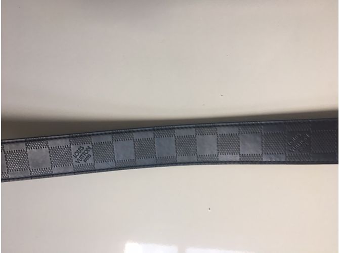 Louis Vuitton Damier Gürtel Schwarz - Ansicht 14
