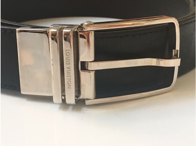 Louis Vuitton Damier Gürtel Schwarz - Ansicht 4