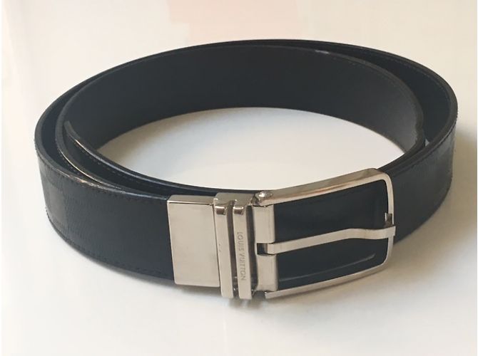 Louis Vuitton Damier Gürtel Schwarz - Ansicht 5