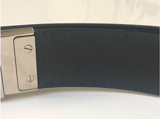 Louis Vuitton Damier Gürtel Schwarz - Ansicht 8