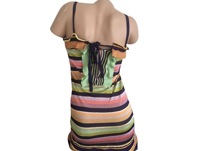 Missoni Viscose Kleid Mehrfarbig Größe 38 Mehrfarben - Ansicht 2