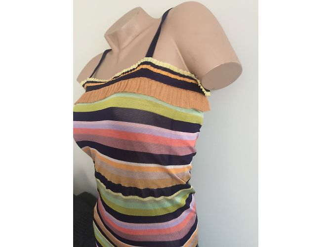 Missoni Viscose Kleid Mehrfarbig Größe 38 Mehrfarben - Ansicht 3