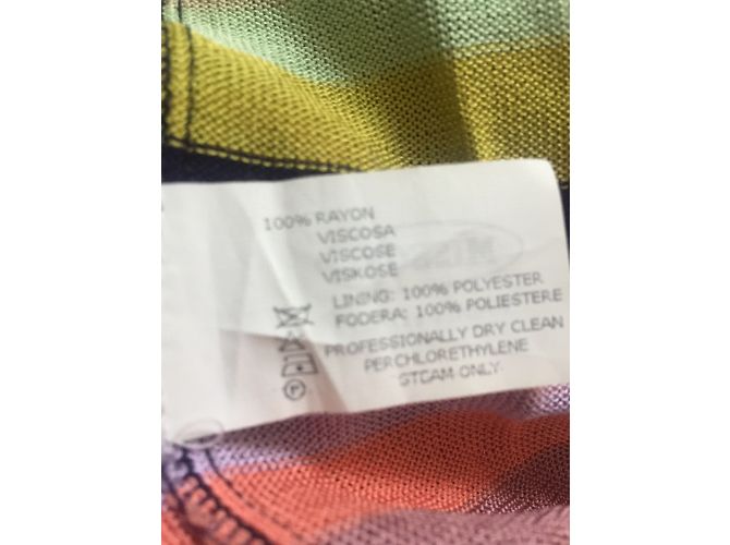 Missoni Viscose Kleid Mehrfarbig Größe 38 Mehrfarben - Ansicht 5