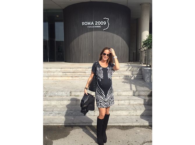 Vestido Philipp Plein de algodón negro con estampado de cebra - vista 7