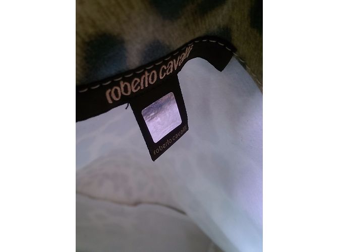 Borsa Shopping Roberto Cavalli Leopardato Love Paris Stampa leopardo - vista 3