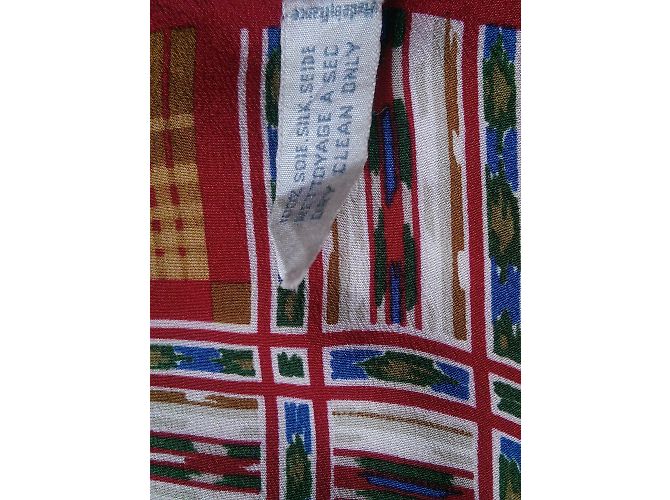 Lenço de seda Christian Dior Multicor - vista 6