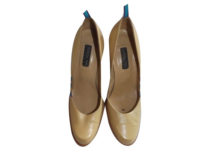 Patrizia Pepe Alice Leder Pumps caramel Größe 39 Karamell - Ansicht 2