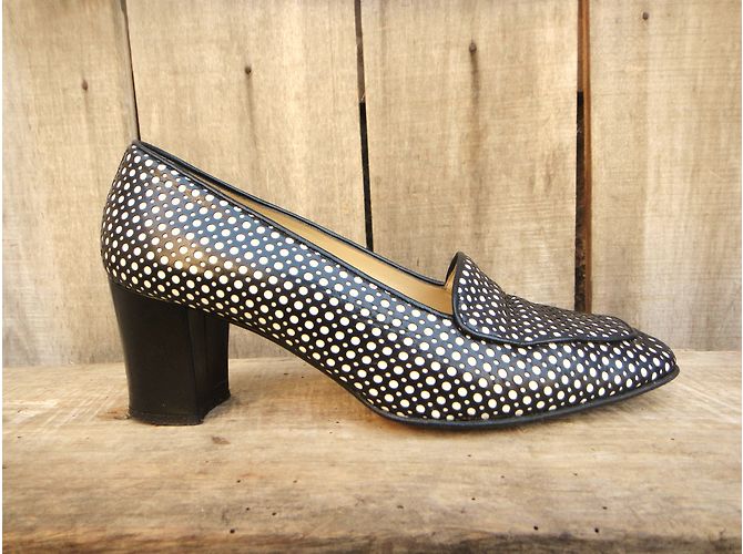 Mocassini Bally Parfait in pelle nero e bianco Taglia 40 - vista 4