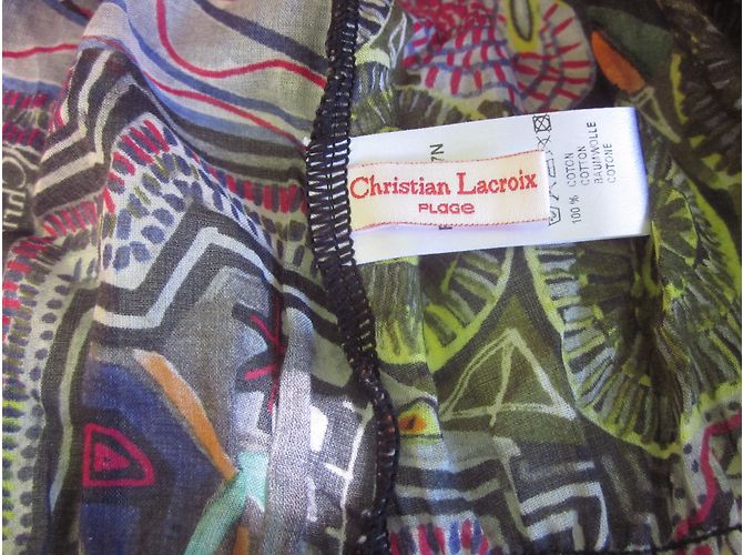 Tunica Christian Lacroix in cotone Multicolore - vista 3