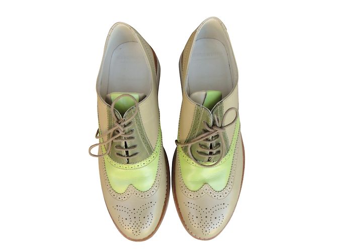 Heschung Richlieu scarpe stringate in pelle grigio Multicolore - vista 2