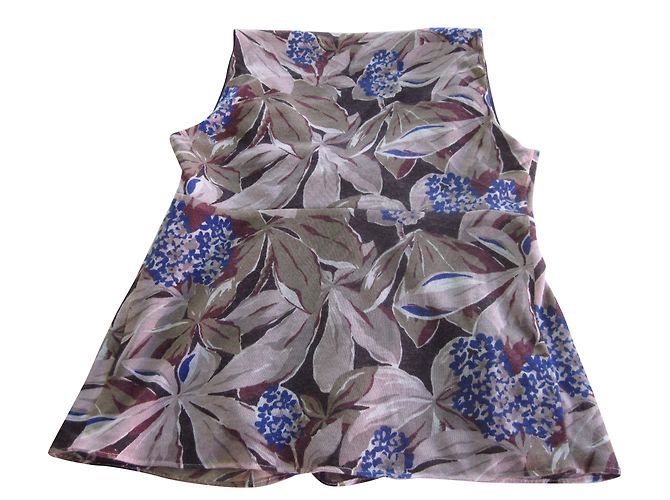 Cacharel Plissee Top mehrfarbig Polyester Mehrfarben - Ansicht 2