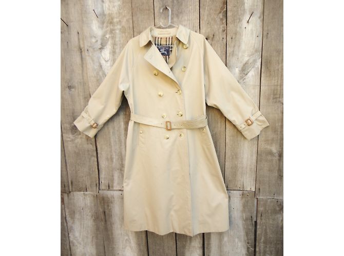 Gabardina Burberry Beige de Algodón - vista 3