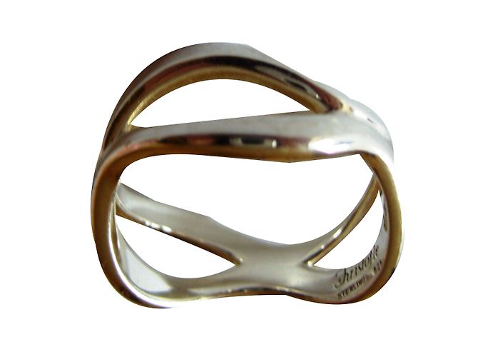 Christofle anillo Plata - vista 2