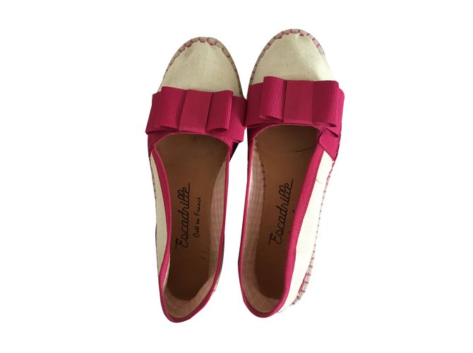 Autre Marque Escadrille Espadrillas Rosa Bianco - vista 2