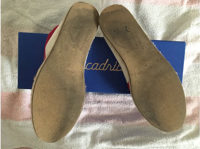 Autre Marque Escadrille Espadrillas Rosa Bianco - vista 5