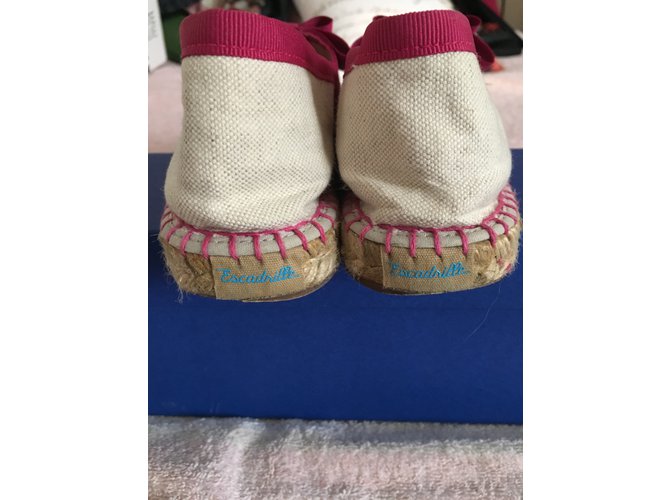 Autre Marque Escadrille Espadrillas Rosa Bianco - vista 6