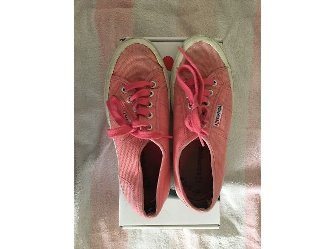 Sneakers Superga Rosa in Cotone 36EU - vista 3