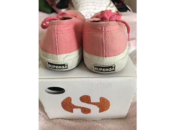 Sneakers Superga Rosa in Cotone 36EU - vista 4