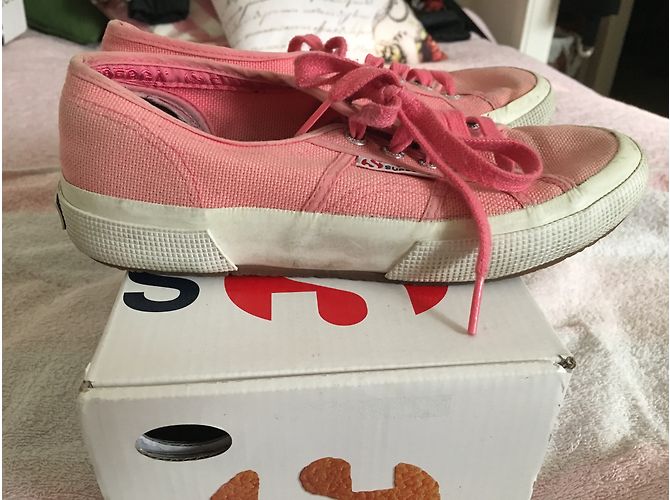 Sneakers Superga Rosa in Cotone 36EU - vista 5