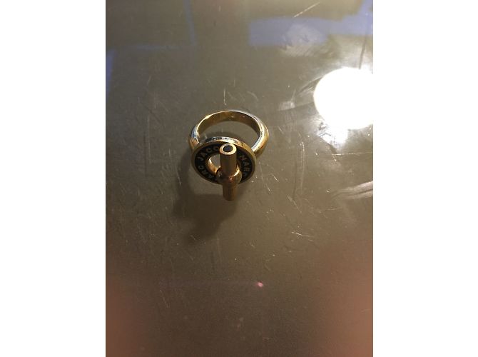 Anello Marc by Marc Jacobs Oro e Nero Metallo D'oro - vista 3