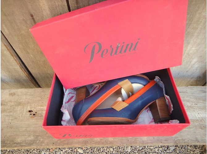 Autre Marque Pertini Leder Loafer Multicolour Mehrfarben - Ansicht 4