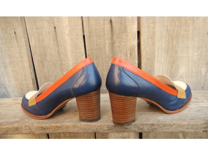 Autre Marque Pertini Leder Loafer Multicolour Mehrfarben - Ansicht 8