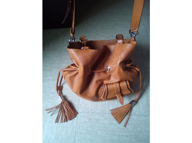 Borsa a mano Lancel Premier Flirt Arancione Pelle - vista 3