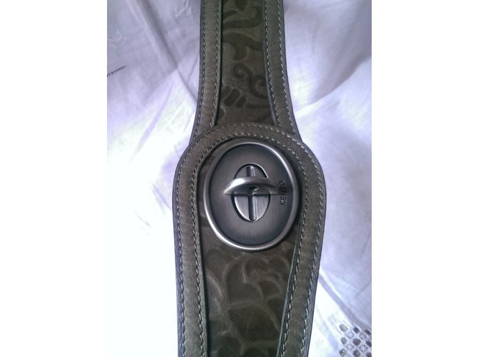 Kenzo Ledergürtel Khaki - Ansicht 7