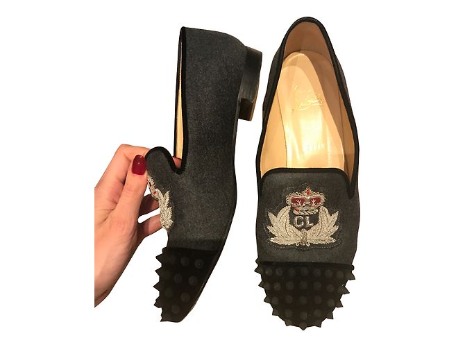 Christian Louboutin Stalla piatta con punte - vista 2