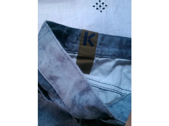Kenzo Jeans Blau Camouflage Gerade Passform - Ansicht 9