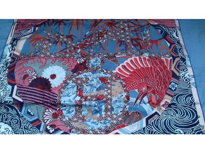 Hermès Silk scarf Multiple colors - view 4