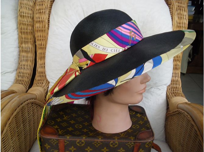 Autre Marque Hermès Hut Schal Mehrfarbig Mehrfarben - Ansicht 5