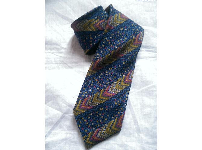 Cravatta Missoni in seta stampata Multicolore - vista 3