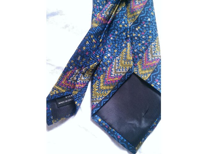 Cravatta Missoni in seta stampata Multicolore - vista 5