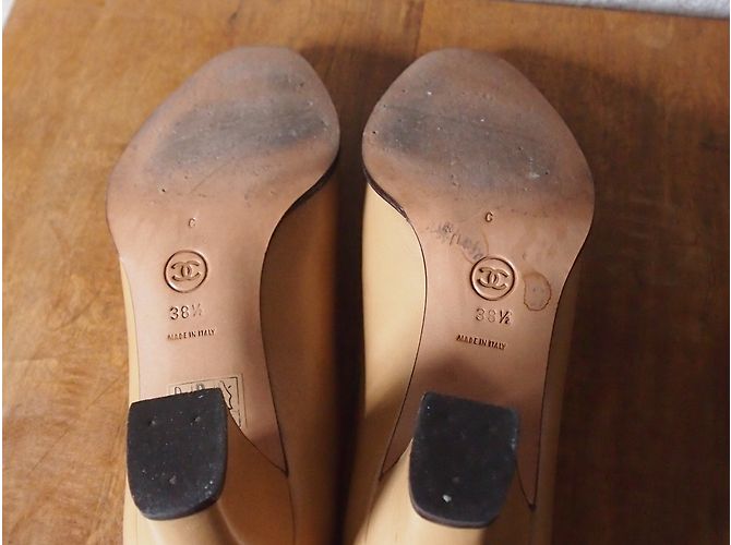 Chanel Heels Beige - view 6