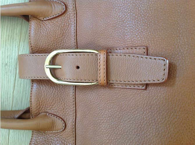 Borsa a mano Sergio Rossi in pelle color cammello Caramello - vista 6