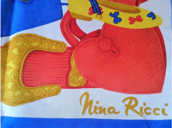 Nina Ricci Cachecol de seda - vista 4
