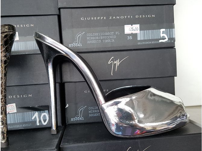 Giuseppe Zanotti Mules compensées - vue 4