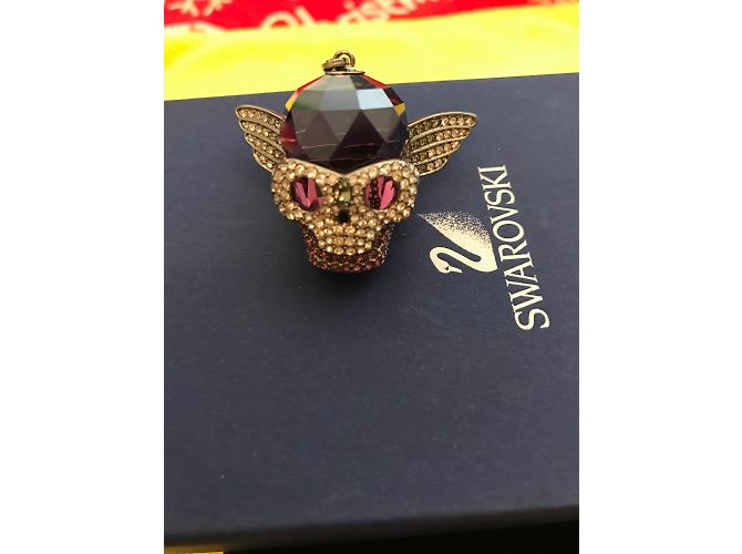 Collana Swarovski Teschio Viola Viola Porpora - vista 11