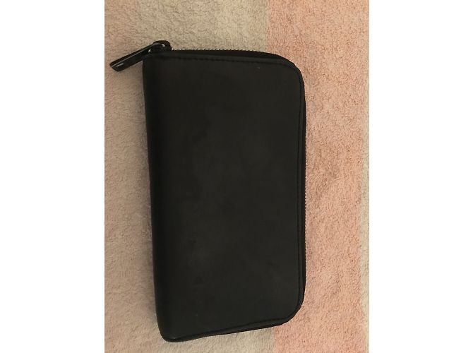 Portafoglio Marc by Marc Jacobs in pelle nero e rosa - vista 4