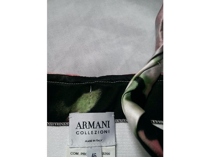 Abito da sera Armani Collezioni in seta multicolore - vista 6