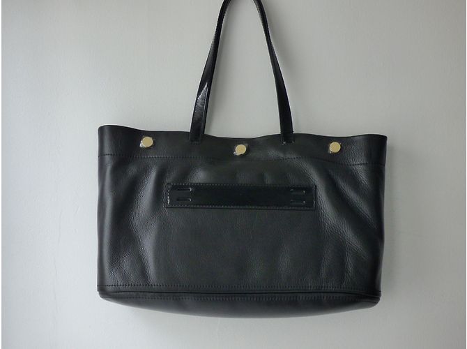 Borsa a mano Kenzo Bike in pelle nera Nero - vista 12
