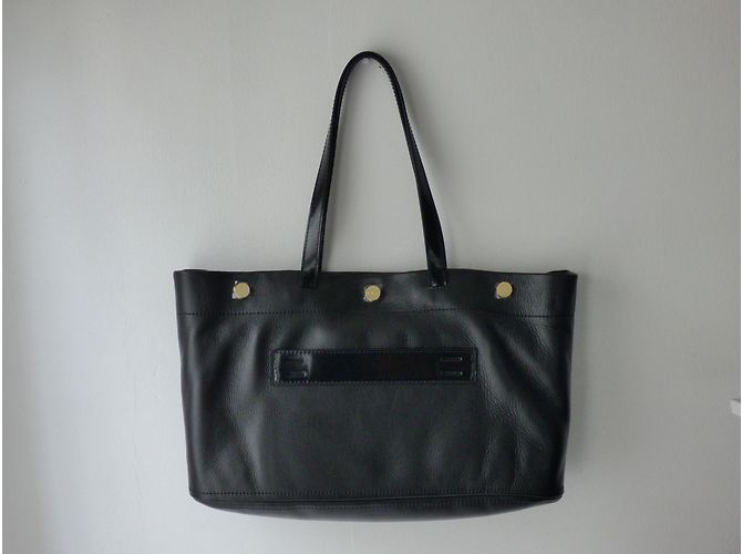Borsa a mano Kenzo Bike in pelle nera Nero - vista 13