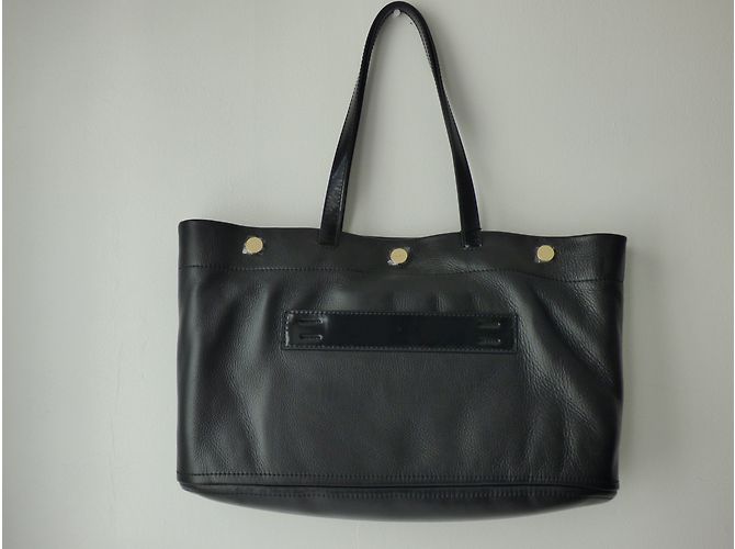 Borsa a mano Kenzo Bike in pelle nera Nero - vista 14