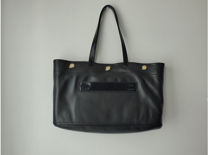 Borsa a mano Kenzo Bike in pelle nera Nero - vista 3
