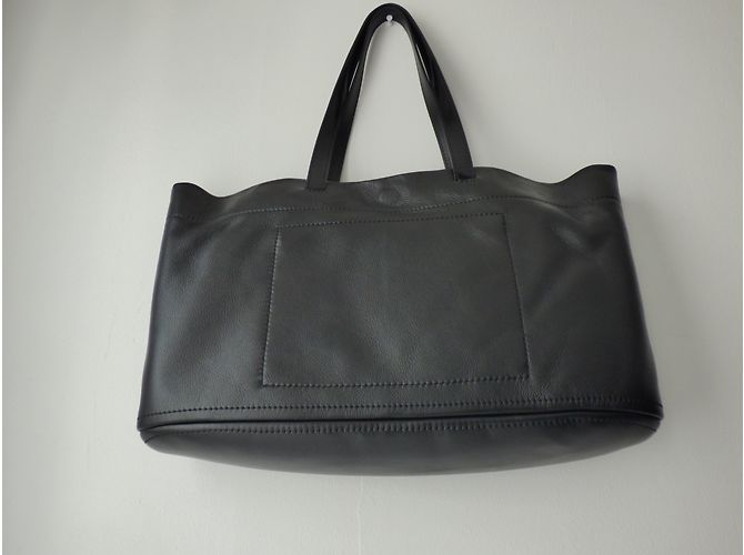 Borsa a mano Kenzo Bike in pelle nera Nero - vista 8