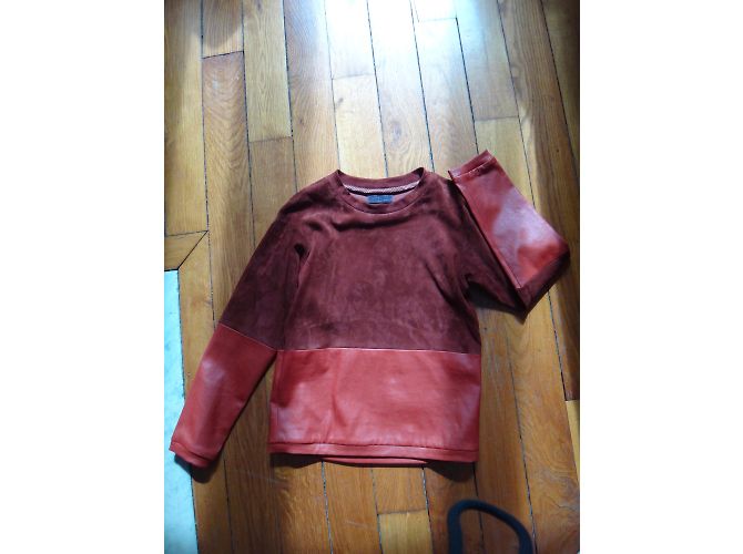 Stouls Emma Lammfell Pullover Hummerfarbe - Ansicht 7