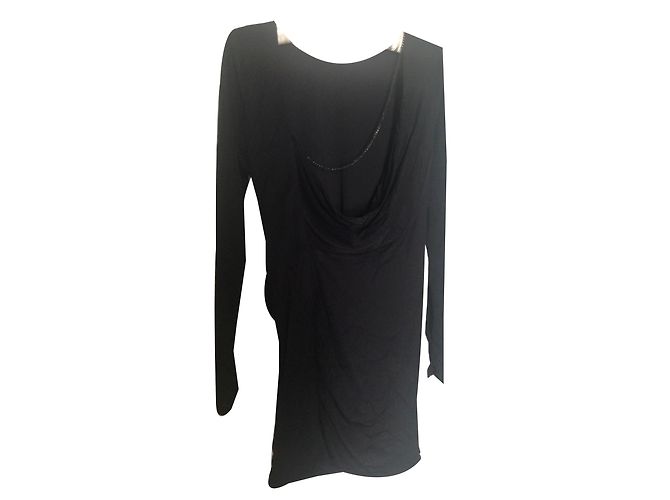 Kurzes schwarzes Kleid von Bcbg Max Azria - view 2