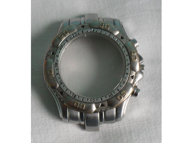 Autre Marque Festina Perpetual Day-Date Uhr 8812 Silber Weiß - Ansicht 3