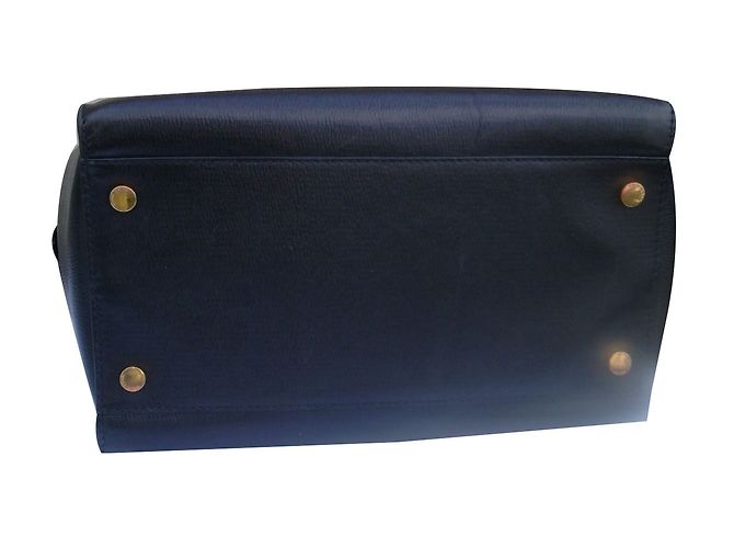 Borsa Hugo Boss in pelle nera Nero - vista 2